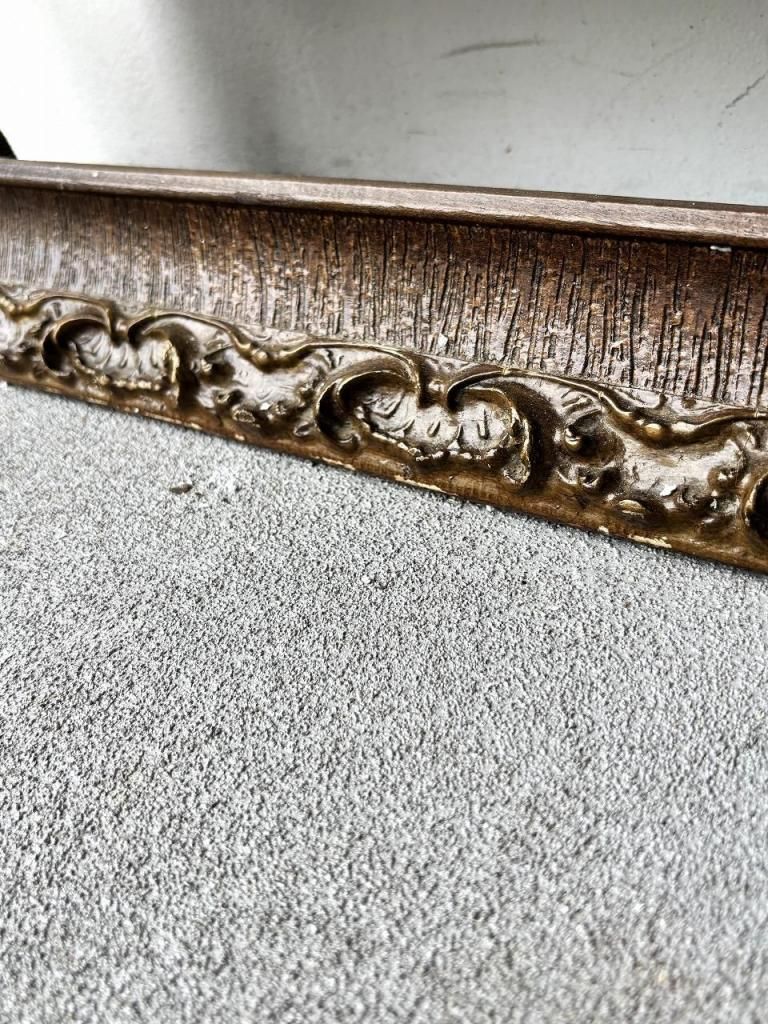 1950-60's ヴィンテージ シャドーボックス ウォール ミラー (810mm