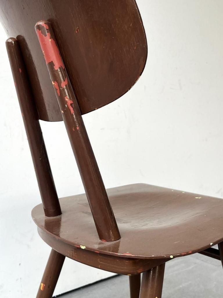 ヴィンテージ TON社製 ウッド ダイニングチェア - アンティーク