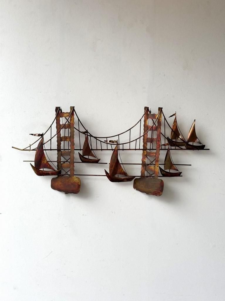 50's BURWOOD社製 ウォールデコ ジャスミュージシャン Vintage Wall Deco (set of 2) /ビンテージ BURWOOD社製