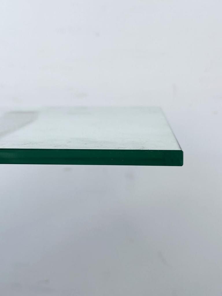 メイ。希少 80s ガラステーブル ラインガラス レトロポップ ビンテージ 1980's ヴィンテージ ガラストップ コンソールテーブル