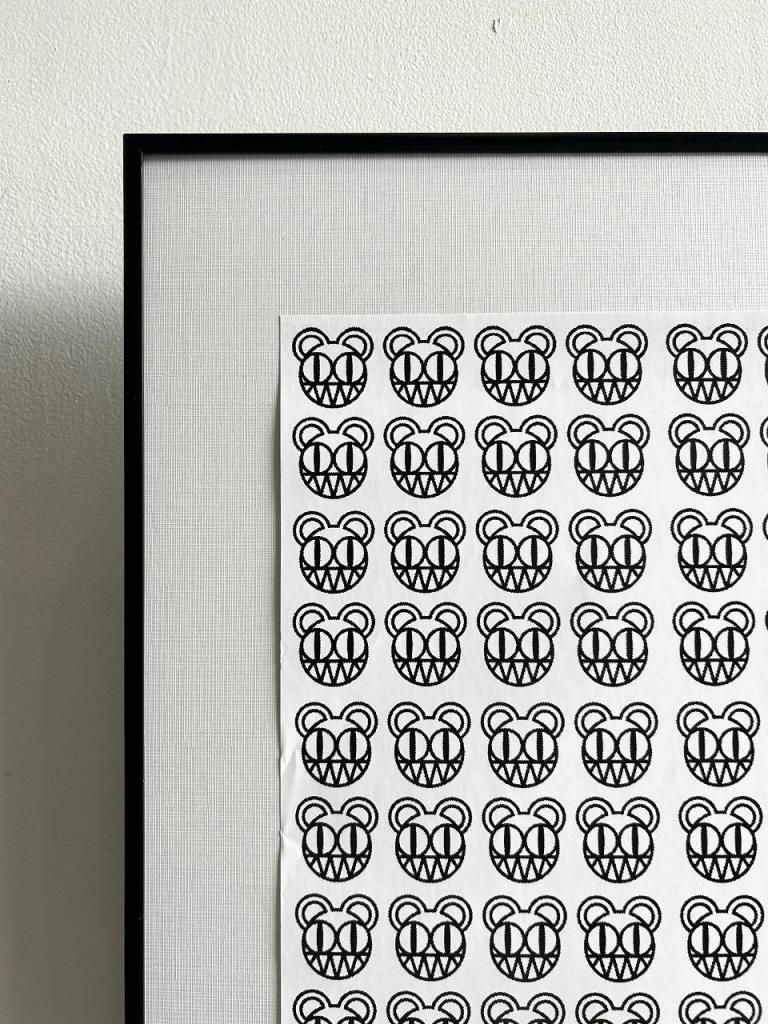 Radiohead 公式ポスター額装品 額付きポスター】レディオヘッド Radiohead Kid Aの通販 by