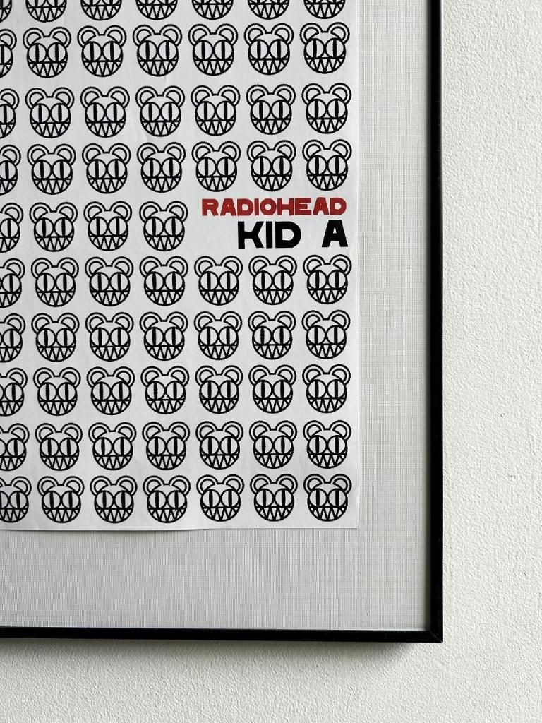 Radiohead 公式ポスター額装品 額付きポスター】レディオヘッド Radiohead The Bendsの通販 by