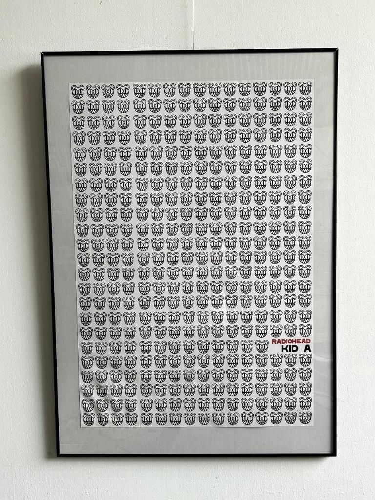 Radiohead 公式ポスター額装品 額付きポスター】レディオヘッド