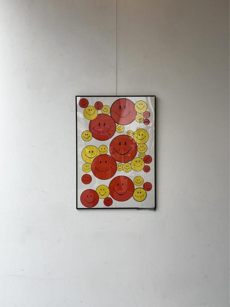 スマイル・ポスター（額入り） Amazon｜スマイルフラワーポスター ヴィンテージポスター レトロ