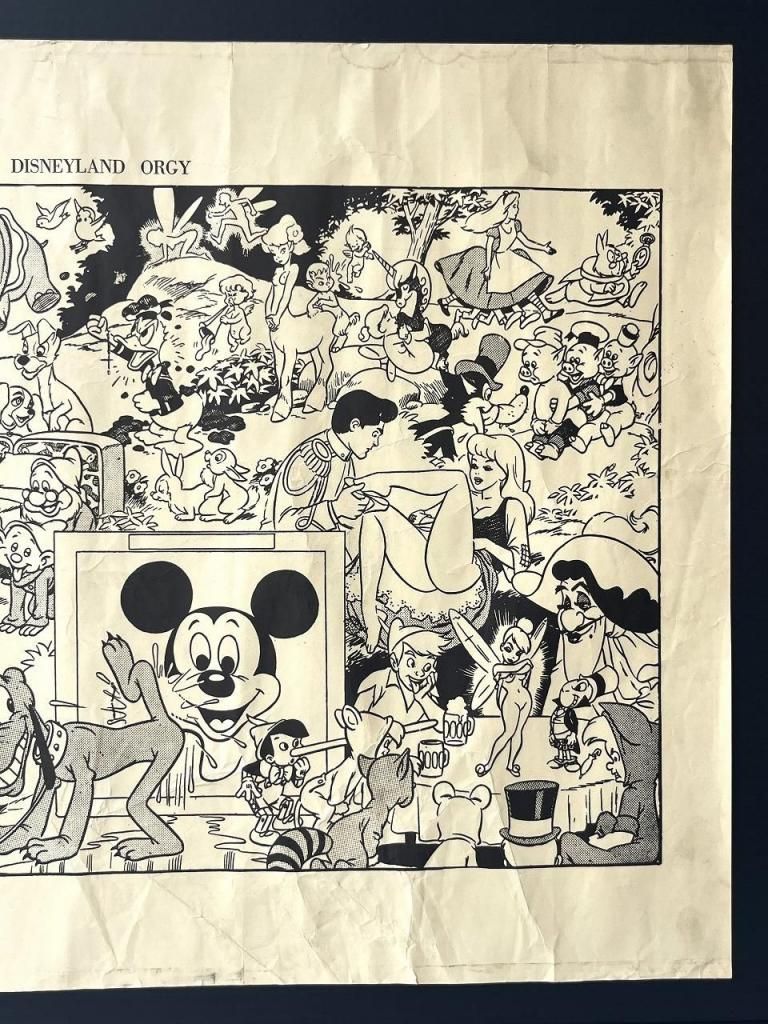 The Disneyland Memorial Orgy 額付き 1967's 