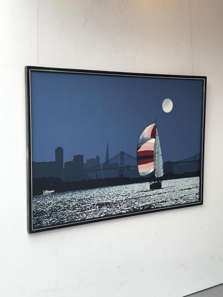 1960-70's ”Letter Man” ヴィンテージ ペイントアート ウォール