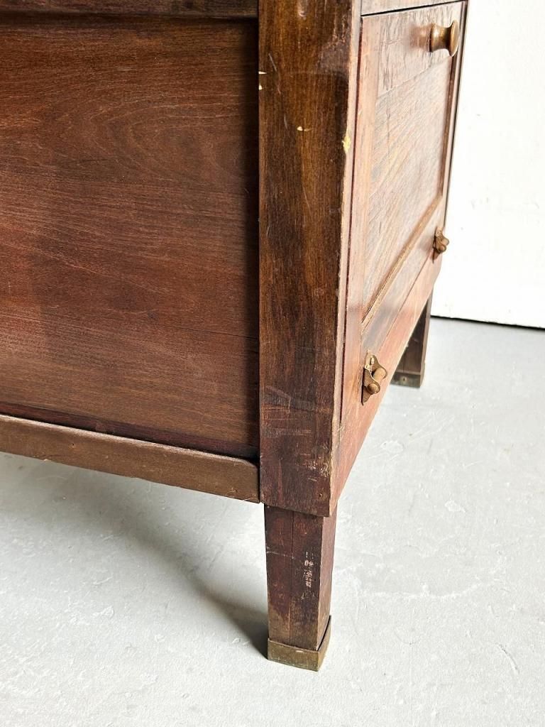 1910-20's アンティーク ウッド ショーケース - アンティーク