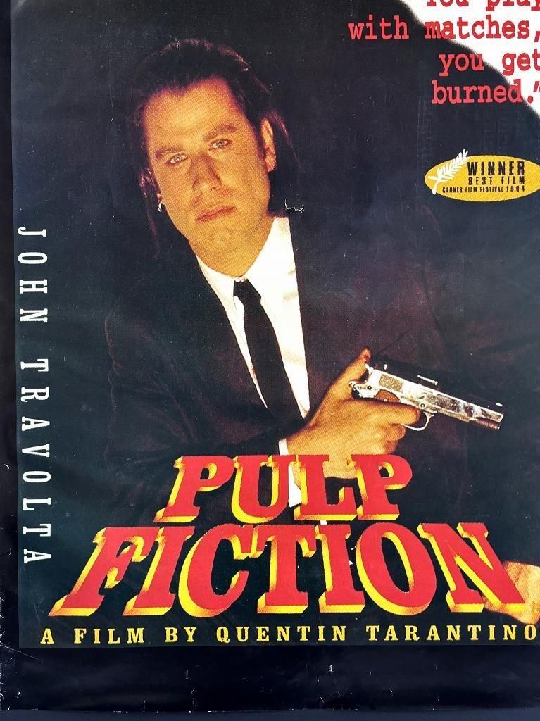 【希少品】パルプ・フィクション 映画ポスター タランティーノ ビンテージ Amazon.co.jp: クエンティン・タランティーノの名作「パルプ