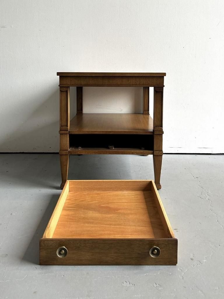 1963's DREXEL社製 ヴィンテージ ウッド ナイトテーブル