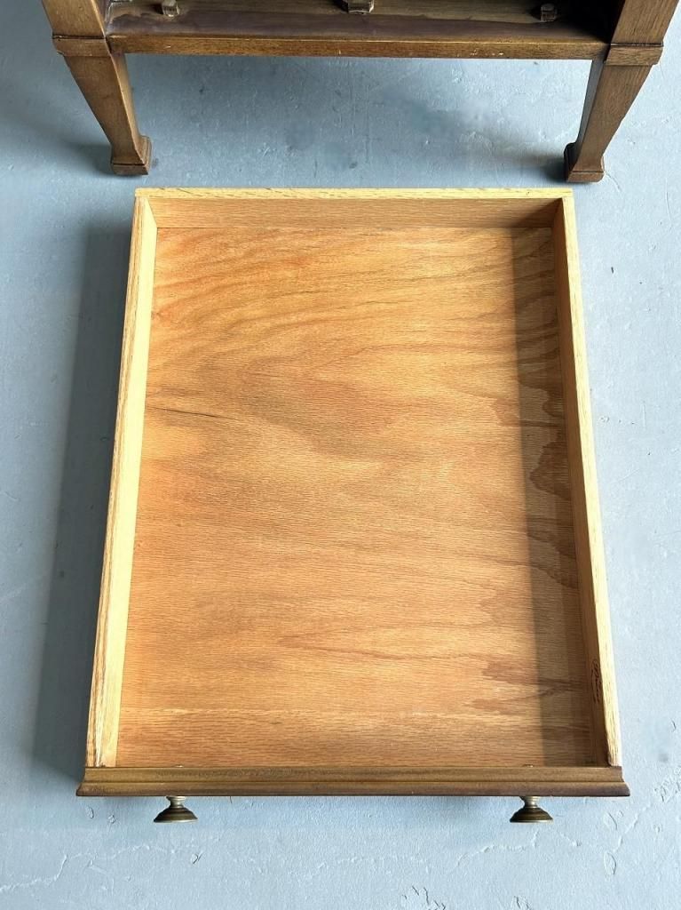 1963's DREXEL社製 ヴィンテージ ウッド ナイトテーブル