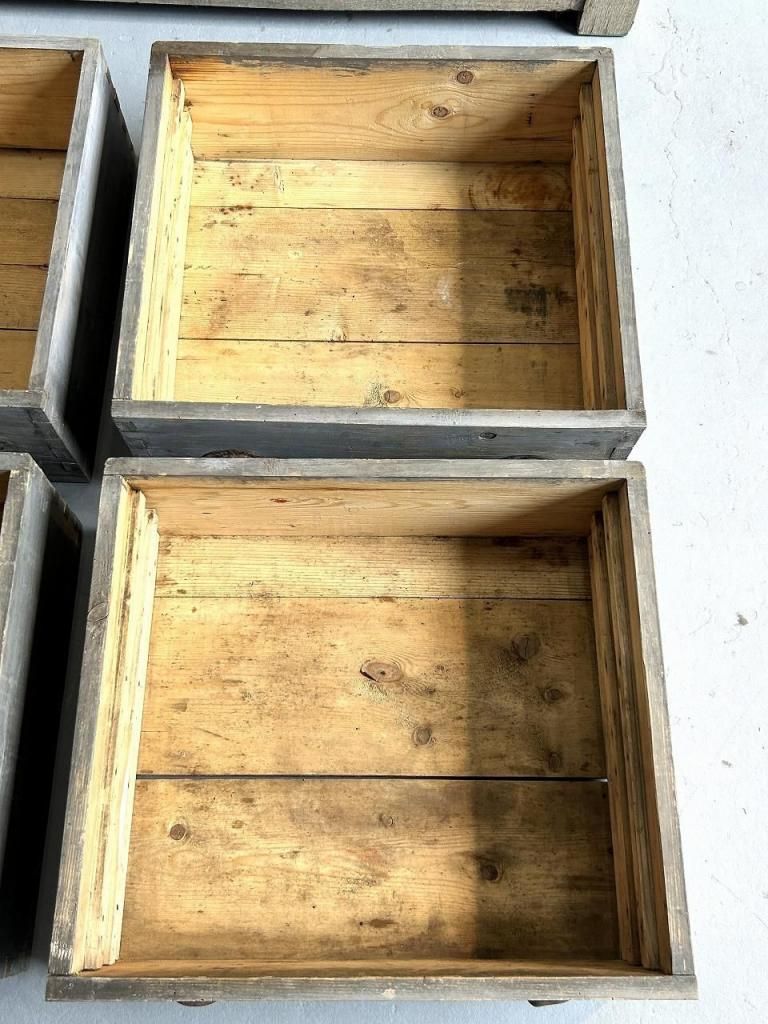 ヴィンテージ ウッド カウンター - アンティーク、ビンテージの