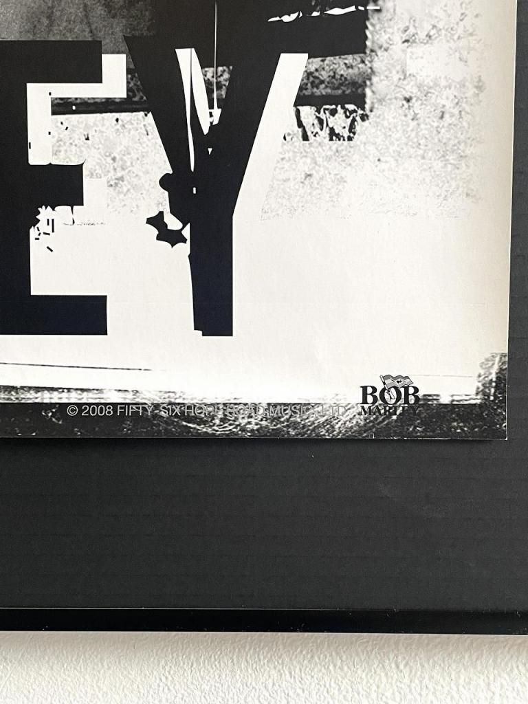 ボブマーリー　Bob Marley  ポスター額縁付き 2008's 