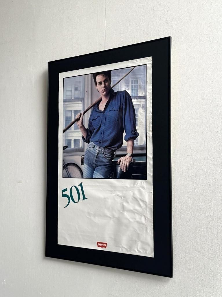 80s リーバイス 販促ポスター ヴィンテージ 額装品 コレクション 1980's 