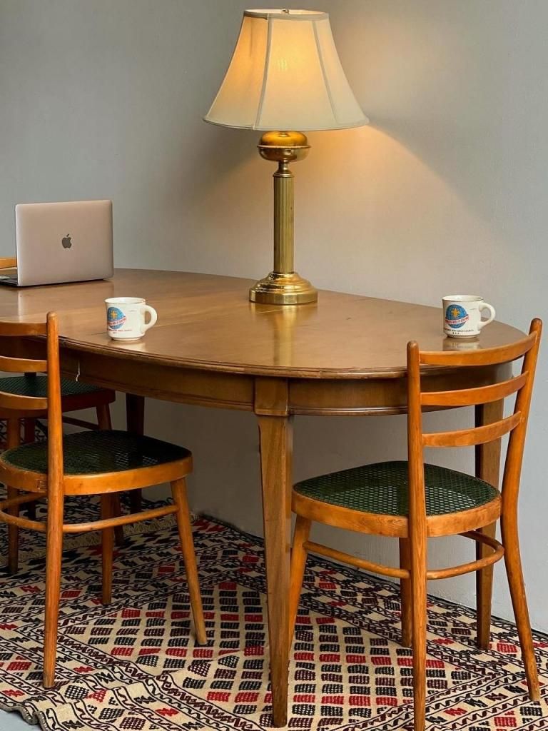 1960-70's Red Lion Table ơ å ƥ󥷥 ˥󥰥ơ֥