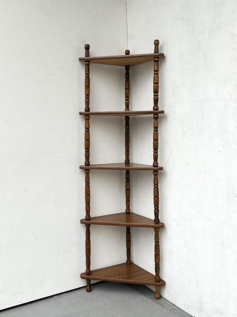 アンティーク・ヴィンテージ調　シャビー　ウォールシェルフ　アドベントシェルフ 北欧ヴィンテージ チークウォールシェルフ - a n t e n n a