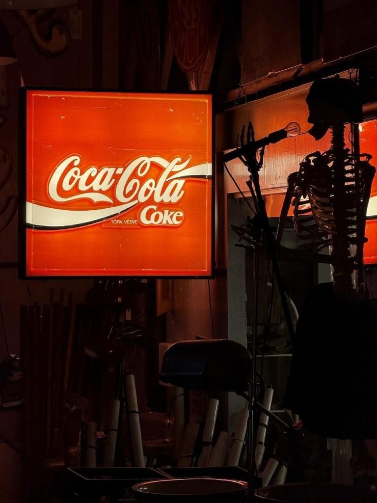 ライトサイン・アドバタイジングランプ - アンティーク