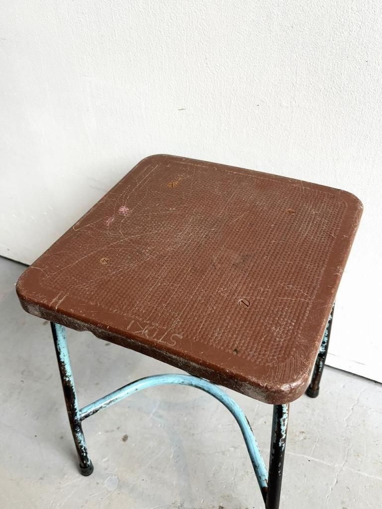 2点 ヴィンテージ オリジナル インダストリアル グランドビュー スツール GARTガルト/インダストリアルデザインKrunkStoolクランク