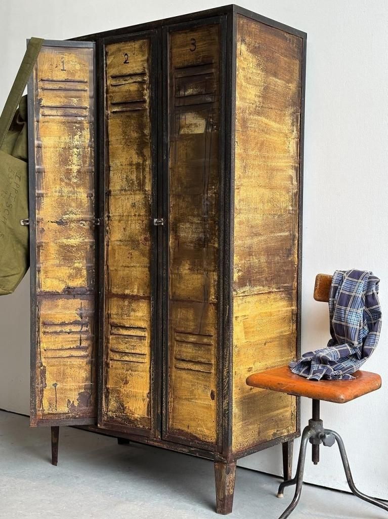 ビンテージ　金庫　収納棚　昭和レトロ　シャビー　スチール　インダストリアル ビンテージ 金庫 収納棚 昭和レトロ シャビー スチール