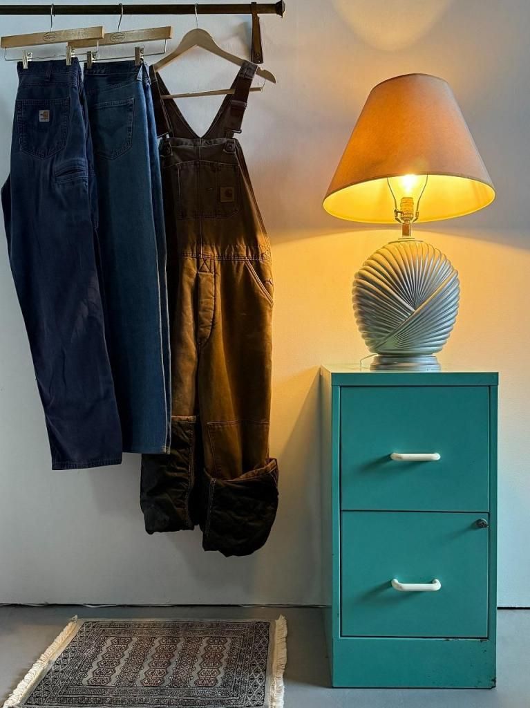 ヴィンテージ スチール キャビネット - アンティーク、ビンテージの