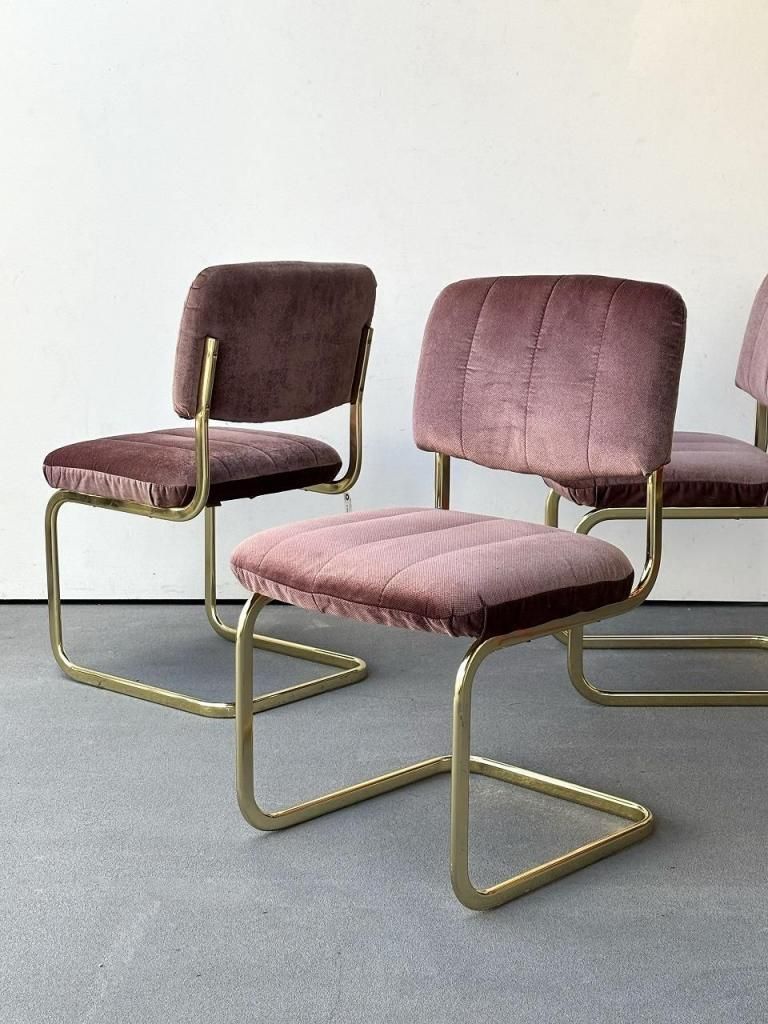 1980-2000’s STONEVILLE FURNITURE社製 ファブリック カンチレバーチェア(複数在庫有り)