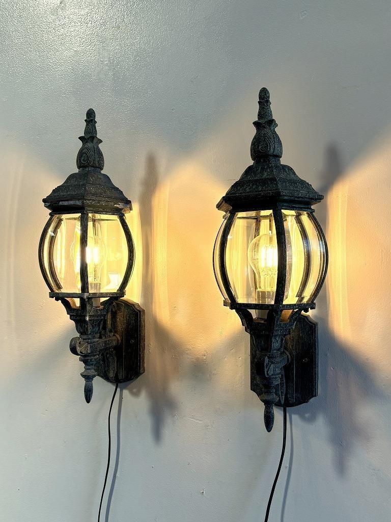 ヴィンテージ ブラケットランプ(同型2点有り)