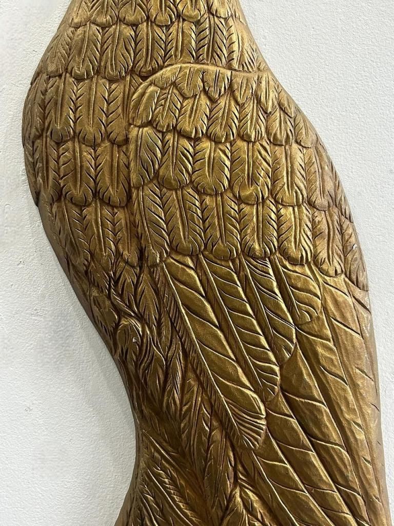 1970's ヴィンテージ イーグルシールド メタル ウォールデコ