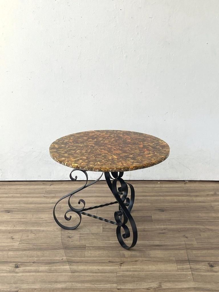 vintage coffee table ミッドセンチュリー アメリカヴィンテージ レーン ラウンドコーヒーテーブル ローテーブル