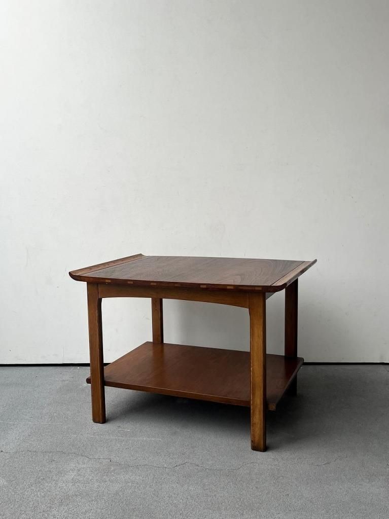 Lane社製 アンティーク　ヴィンテージ　サイドテーブル　ローテーブル 1960's LANE社製 ヴィンテージ ウッド サイドテーブル - アンティーク