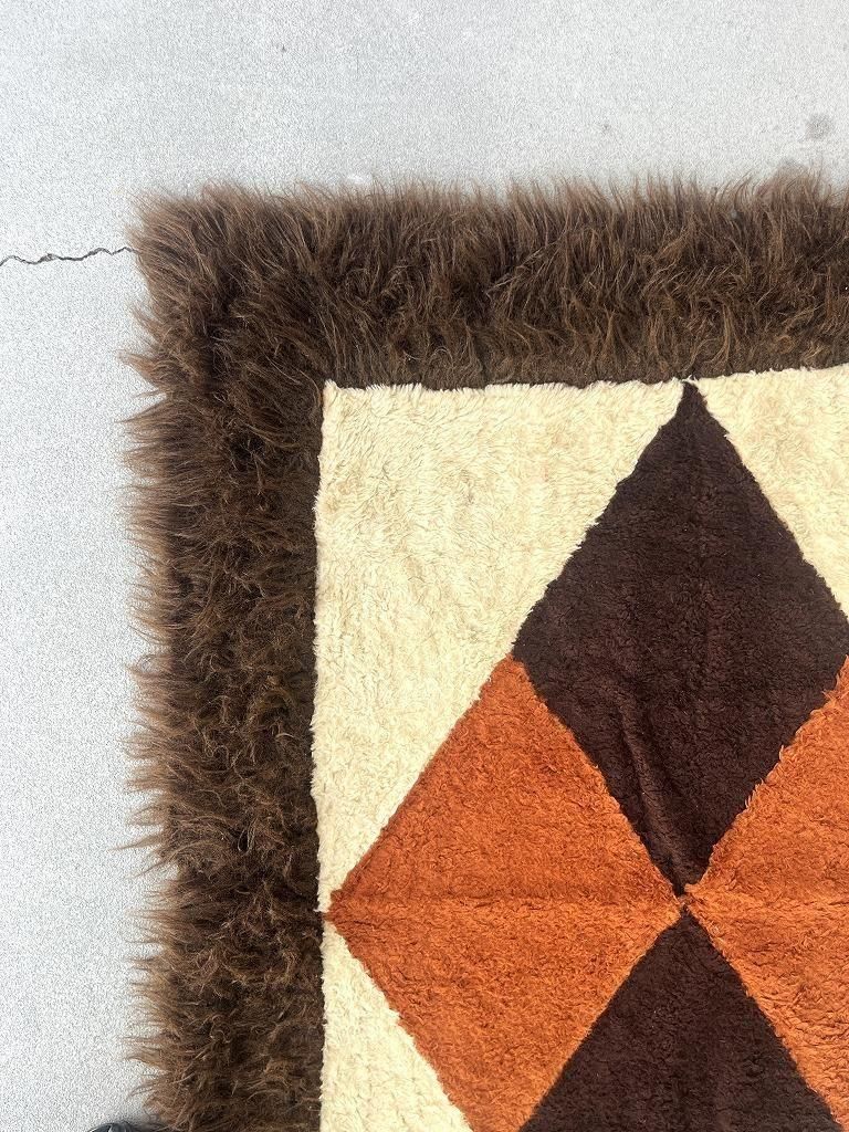 1960-70s ヴィンテージ　シャギーラグ 1960-70s ヴィンテージ シャギーラグ 1970's ヴィンテージ シャギー