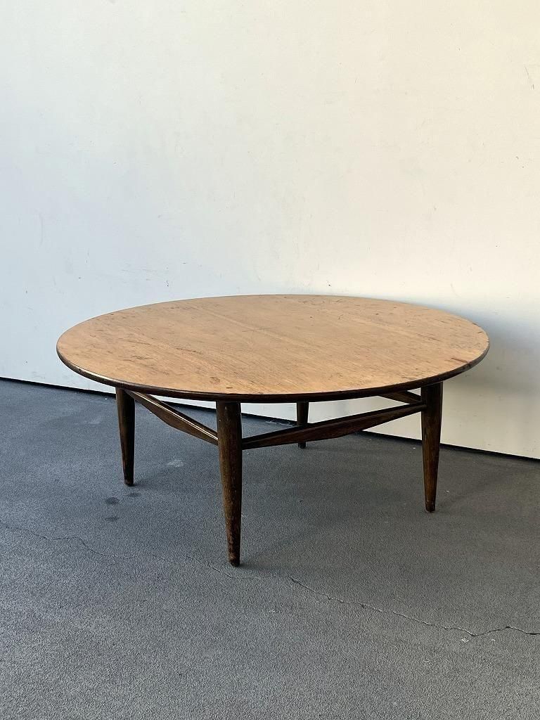 1950-60's ヴィンテージ ミッドセンチュリー ウッド ローテーブル