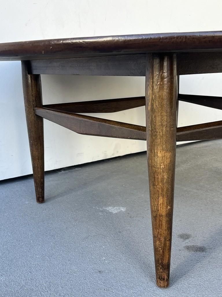 1950-60's ヴィンテージ ミッドセンチュリー ウッド ローテーブル