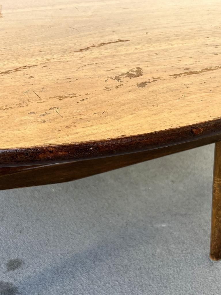 1950-60's ヴィンテージ ミッドセンチュリー ウッド ローテーブル