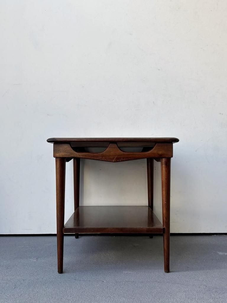 1950-60's ヴィンテージ ウッド サイドテーブル - アンティーク