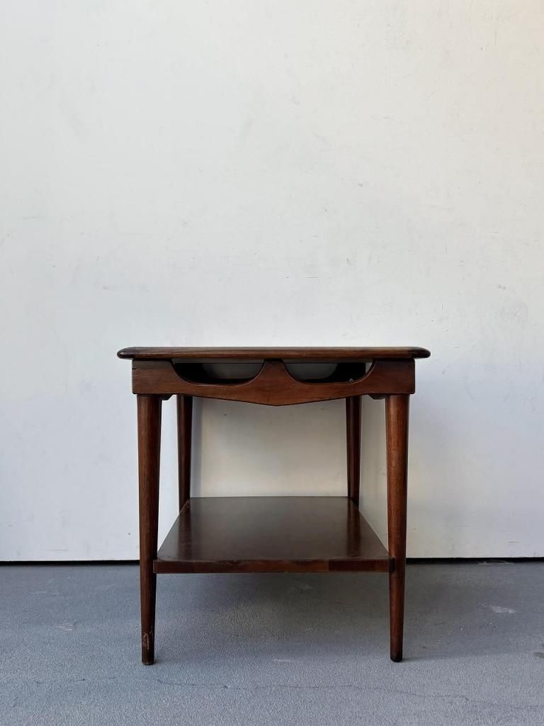 1950-60's ヴィンテージ ウッド サイドテーブル - アンティーク