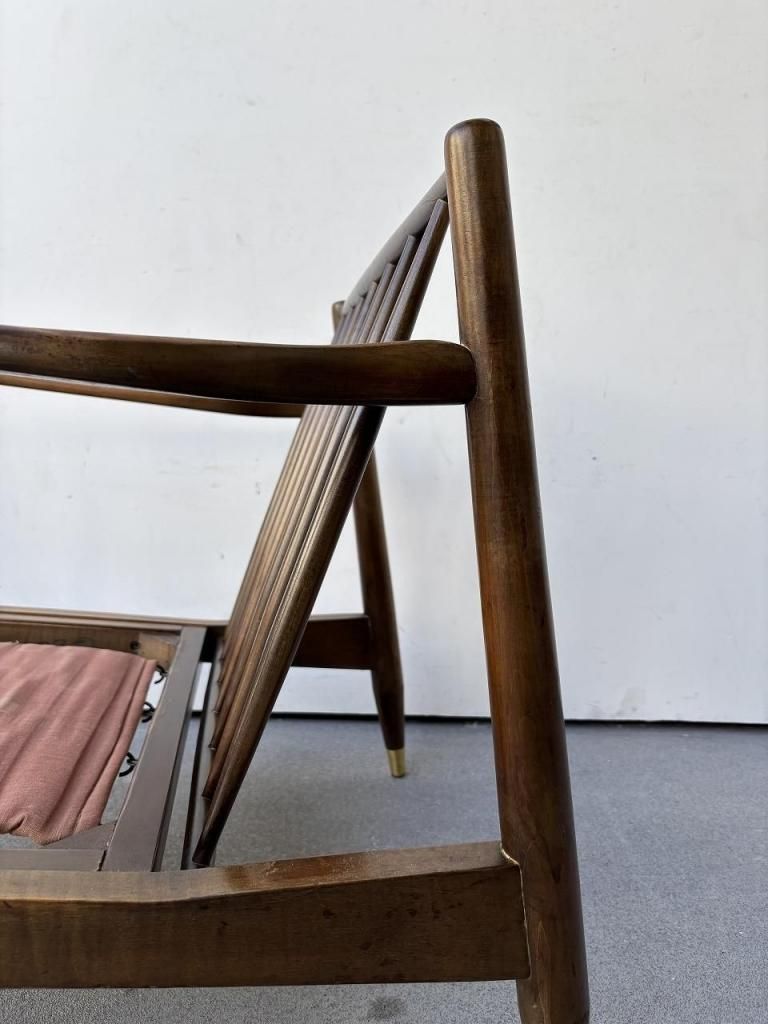 アメリカ ブロイヒル製イージーチェア  シングルソファー  アンティーク アメリカ ブロイヒル製イージーチェア シングルソファー アンティーク