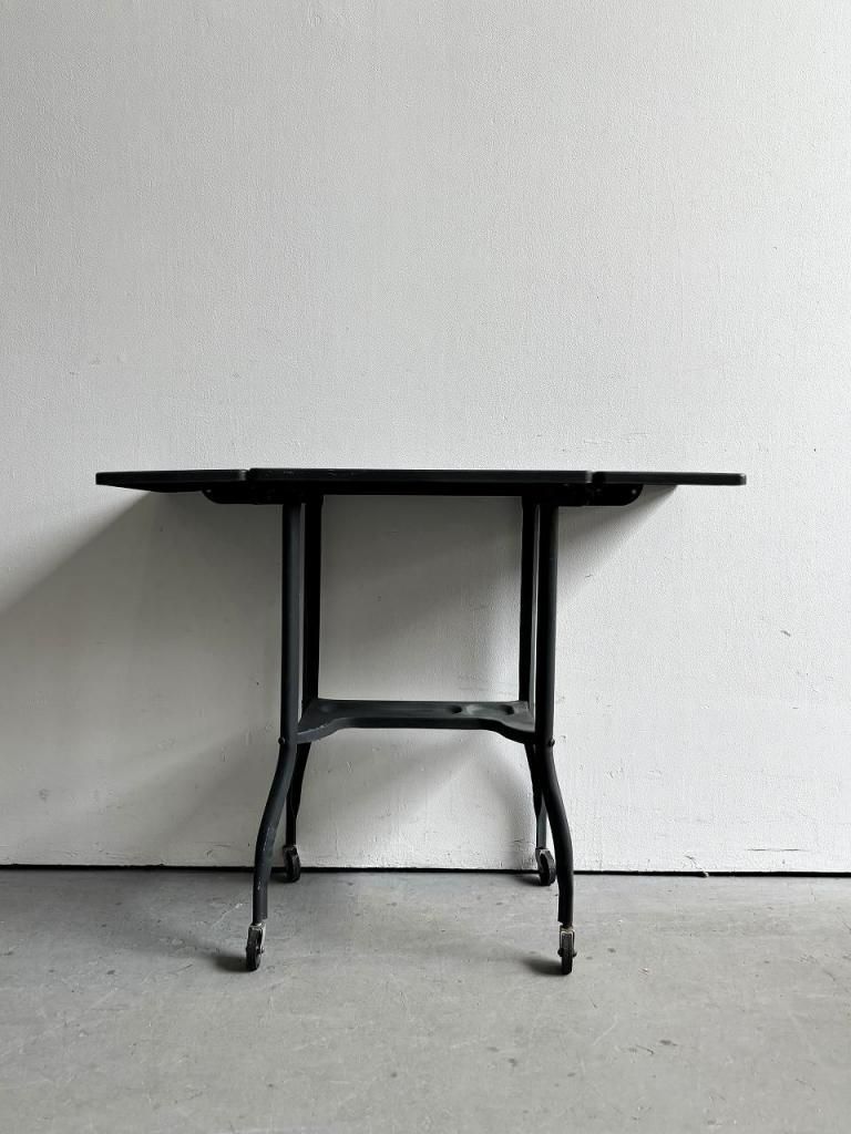 1091 ビンテージ　古い鉄脚のバタフライテーブル　当時物　レトロポップ　デスク 1950-60's Hi-Lo社製 ヴィンテージ タイプライターデスク/バタフライ