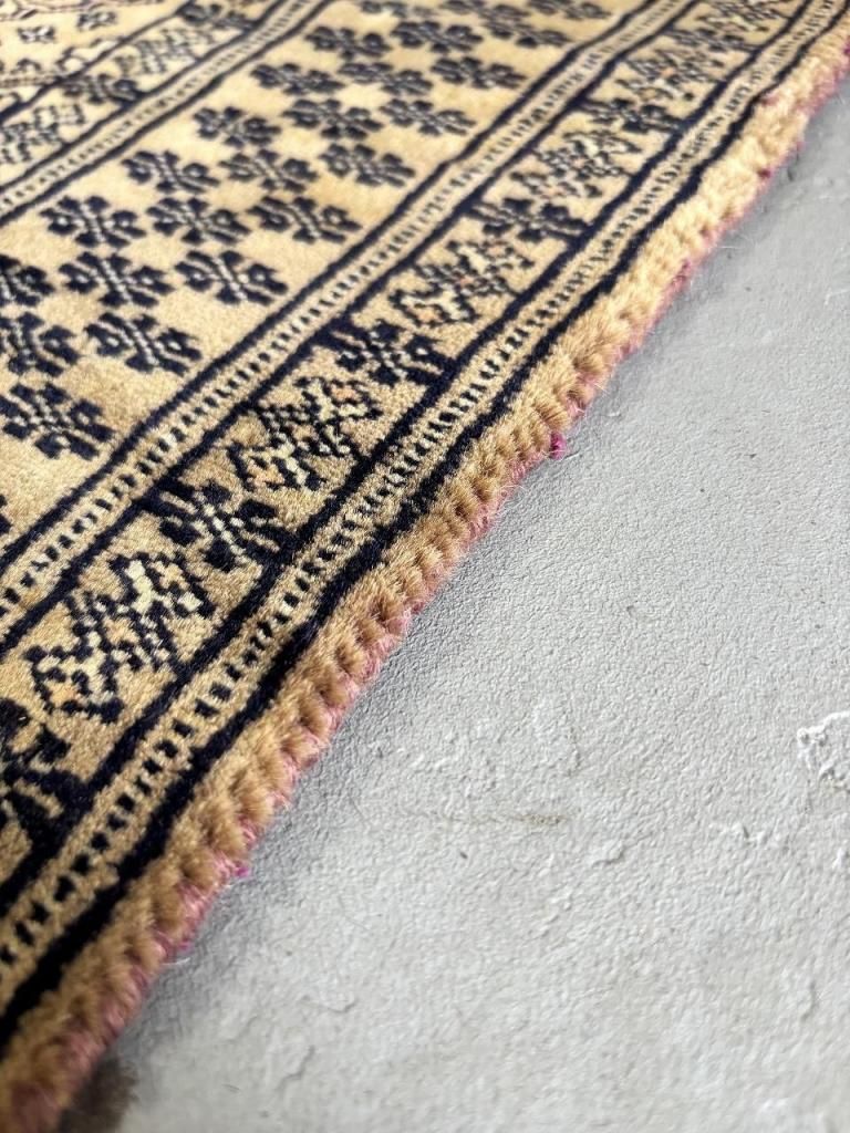 ヴィンテージ ハンドメイド ラグ(860mm×630mm) - アンティーク