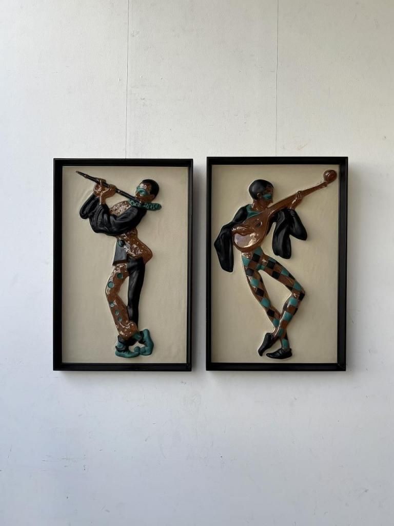 レア！特大50sアメリカアンティーク ハーレークイーン壁掛けUSAヴィンテージ 貴重！特大 50's ハーレークイーン アメリカアンティーク 壁掛けUSA