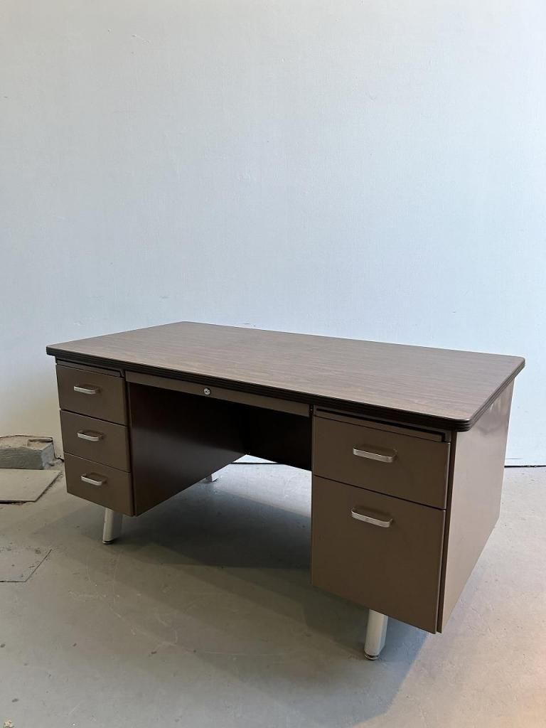 1960-70's HON社製 ヴィンテージ スチール デスク - アンティーク