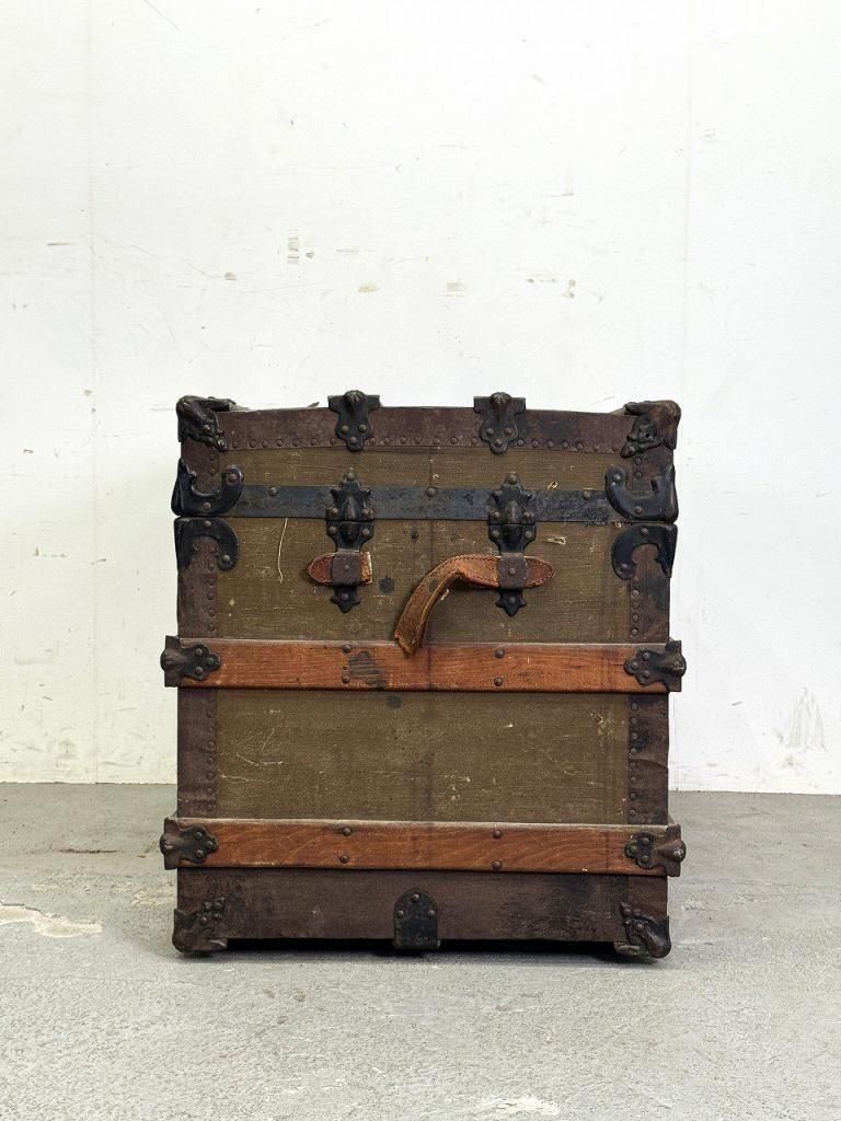 1930-40's ヴィンテージ ウッド トランク - アンティーク、ビンテージ
