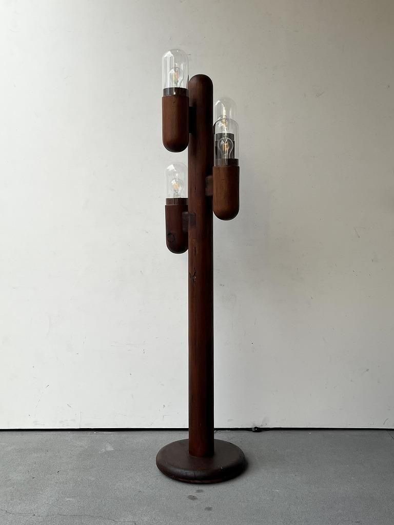 1960-70's Modeline社製 ヴィンテージ カクタスデザイン 4灯 フロア