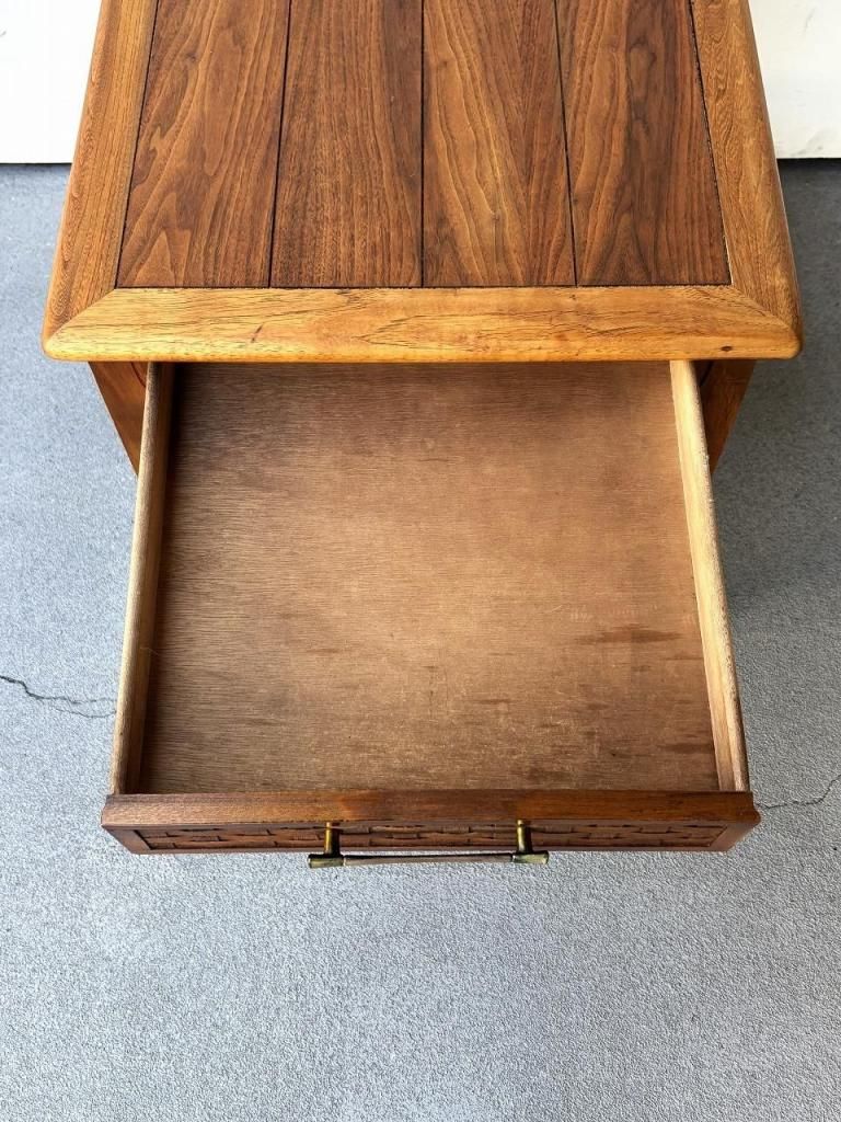 1950-60's ヴィンテージ ウッド サイドテーブル - アンティーク