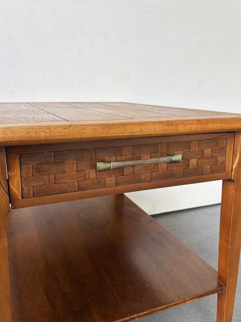 1950-60's ヴィンテージ ウッド サイドテーブル - アンティーク