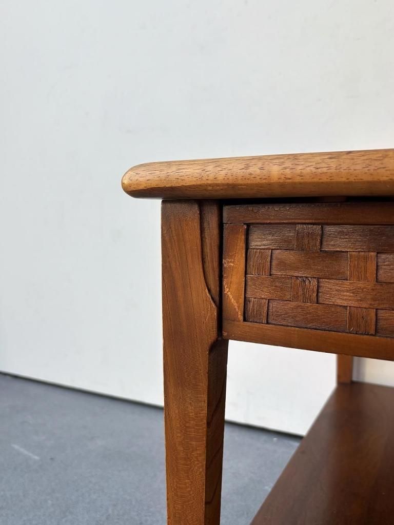 1950-60's ヴィンテージ ウッド サイドテーブル - アンティーク