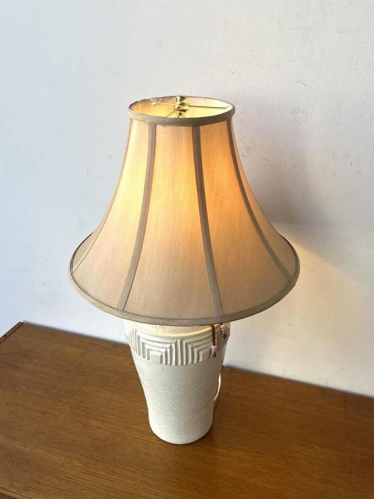 ヴィンテージ セラミックベース テーブルランプ (同型2点有り