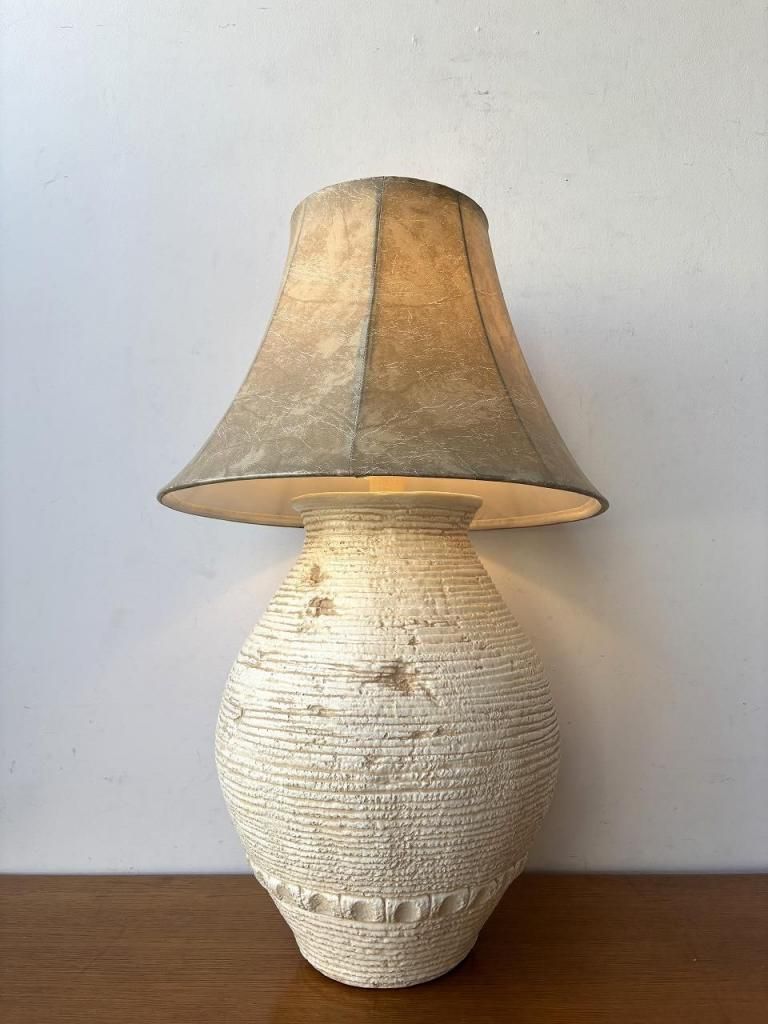 セラミック・プラスターランプ - アンティーク、ビンテージの