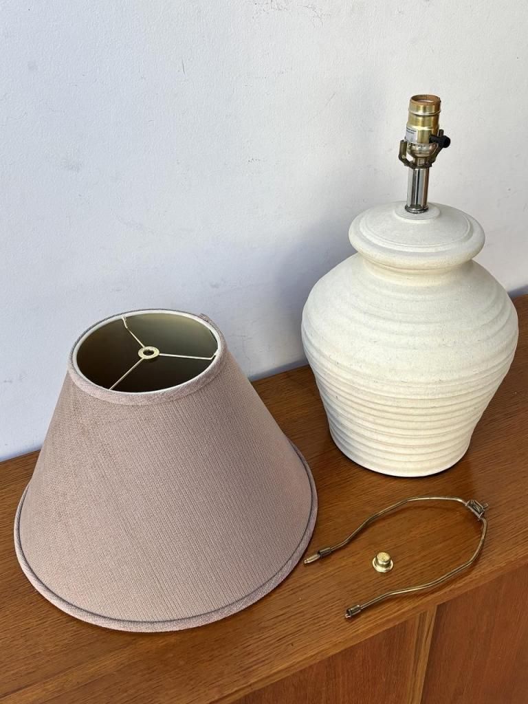 1980's ヴィンテージ セラミックベース テーブルランプ - アンティーク