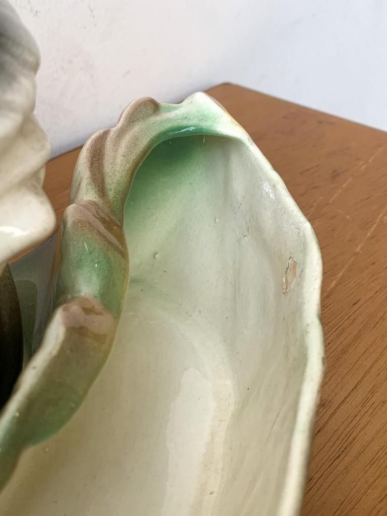 1950-60's ヴィンテージ バードモチーフ セラミック TVランプ