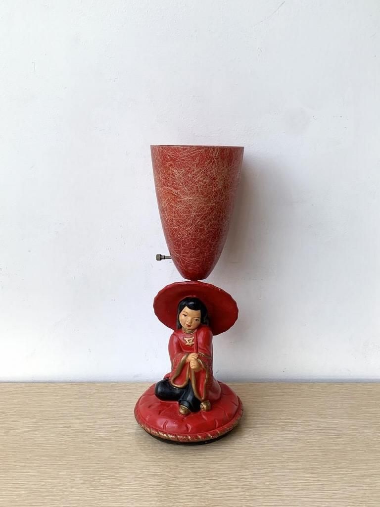 1950's ヴィンテージ ミッドセンチュリー TVランプ - アンティーク