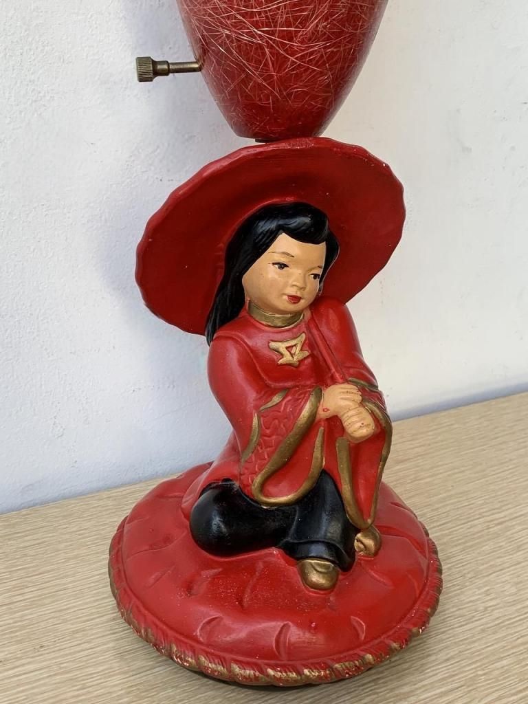 1950's ヴィンテージ ミッドセンチュリー TVランプ - アンティーク